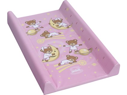 Přebalovací podložka s pevnou vložkou Scarlett Galaxy 80 x 50 cm - růžová