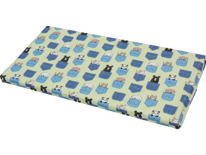 Matrace do postýlky Scarlett Kapsa 120 x 60 x 5,2 cm - modrá