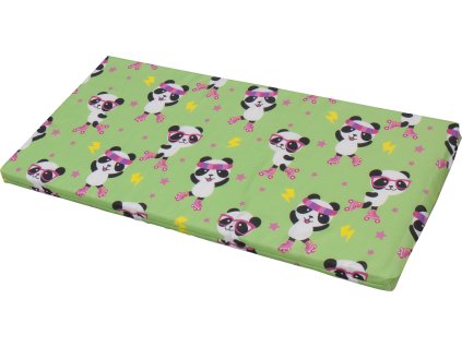 Matrace do postýlky Scarlett Panda 120 x 60 x 5,2 cm - zelená