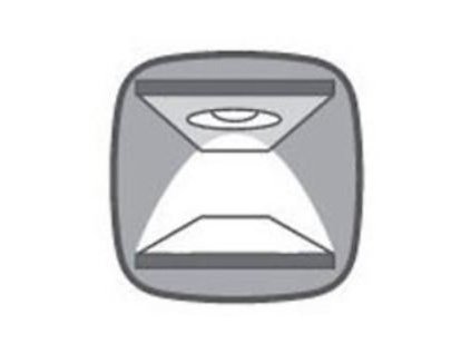 NUIS OSVĚTLENÍ k REG2D2W bílá teplá