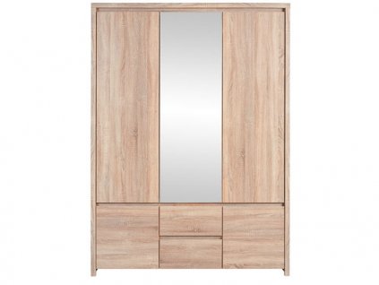 KASPIAN šatní skříň SZF5D2S dub sonoma