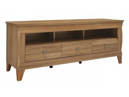 Televizní stolek BERGEN RTV3S modřín sibiu zlatý