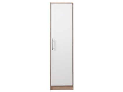 Šatní skříň Smart SR 5 L/P bílá + sonoma