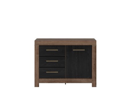 BALIN komoda KOM1D3S dub monastery/dub černý