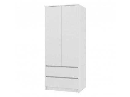 Šatní skříň Malvína 2S-90 bílá