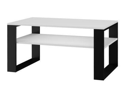 Konferenční stolek Sava 1 bílá/černá