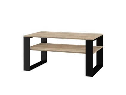 Konferenční stolek Sava 1 dub sonoma/černá