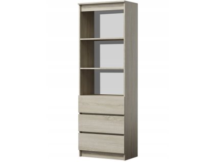 Knihovna Moly 60 dub sonoma