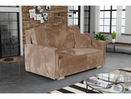 Pohovka Vivian Piano III hnědá