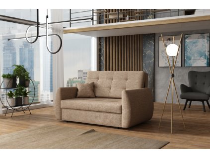 Rozkládací křeslo Vivian Art II světle hnědé