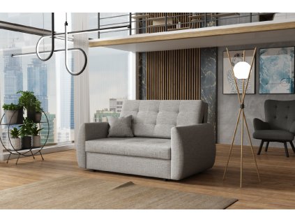 Rozkládací křeslo Vivian Art II světle šedé