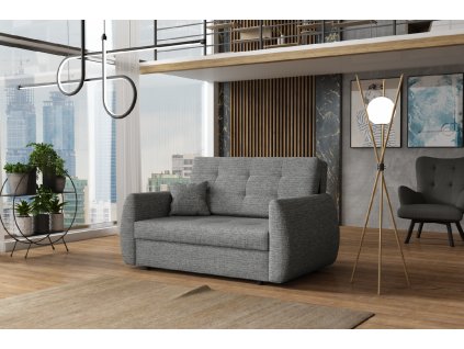 Rozkládací křeslo Vivian Art II šedé