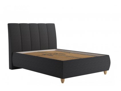 Postel Alison 140x200 tmavě šedá