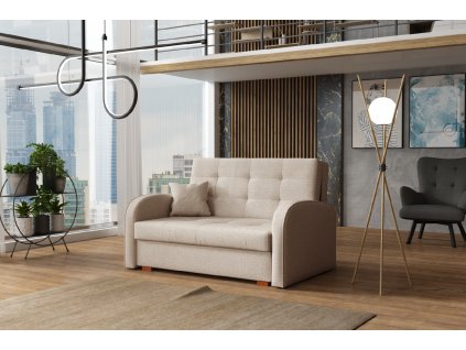 Rozkládací křeslo Vivian Gold II Aragon béžové