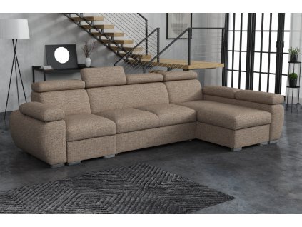 Sedací souprava Bodie P Aragon světle hnědá