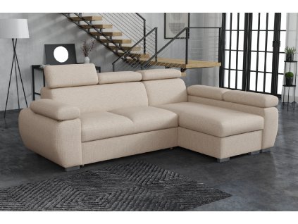 Sedací souprava Bodie pravá Aragon béžová