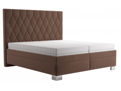 Postel Simon 180x200 hnědá