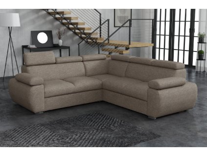 Sedací souprava Bodie UNI Aragon hnědošedá