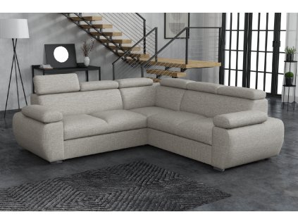 Sedací souprava Bodie UNI Aragon světle šedá