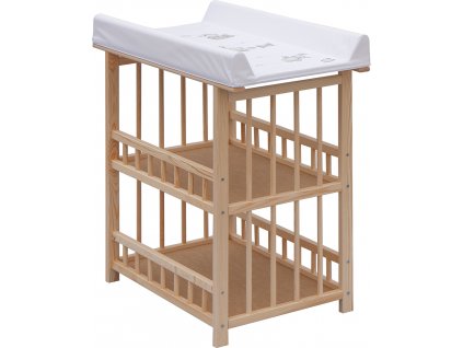 Přebalovací pult Jáš ECO - Oslík - Bílý