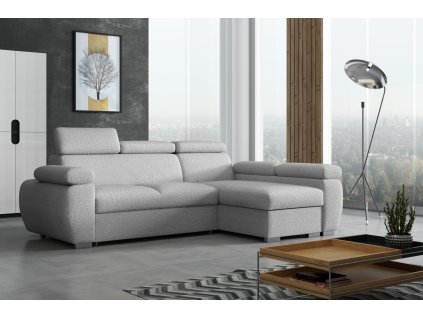 Sedací souprava Bodie pravá Anthology světle šedá