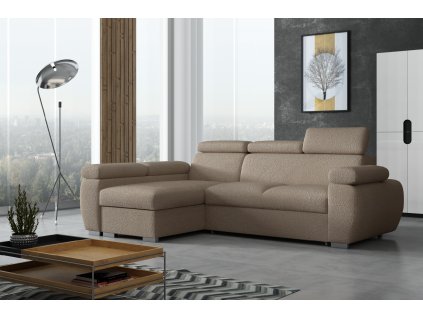 Sedací souprava Bodie levá Anthology světle hnědá