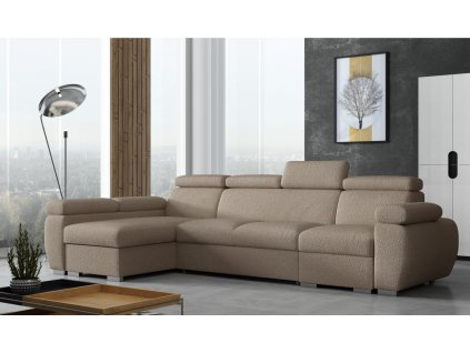 Sedací souprava Bodie L Anthology světle hnědá