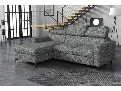 Sedací souprava Mildred L Coco černobílá