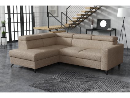 Sedací souprava Mildred III levá Anthology světle hnědá