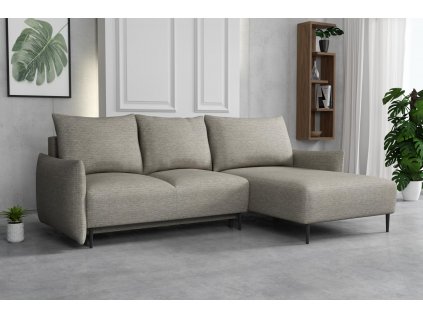 Sedací souprava Santino UNI hnědošedá