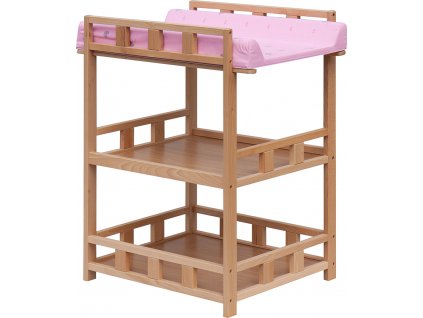 Přebalovací pult Buno Přírodní - Slon - Modrý