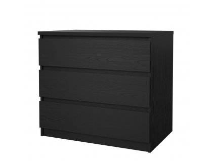 Komoda Simplicity 298 woodgrain černá