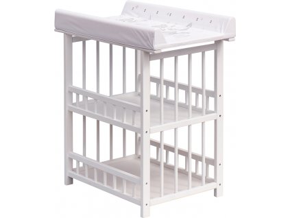 Přebalovací pult Jáš Bílý - Galaxy - Bílá