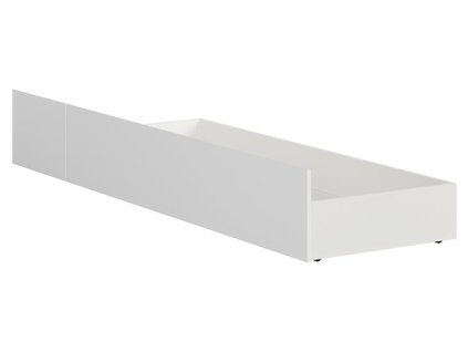 KASPIAN šuplík pod postel SZU/120  bílá/bílý lesk  (šuplík do postele LOZ/120/T)***