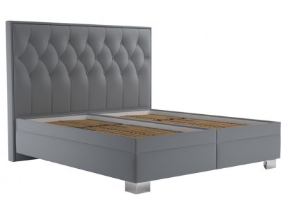 Postel Kristin 180x200 světle šedá