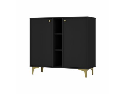 Komoda Tomila 822/1 černý grafit