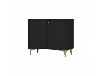 Komoda Tomila 812/1 černý grafit