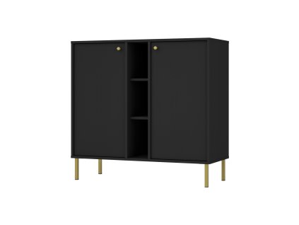 Komoda Tomila 822/2 černý grafit