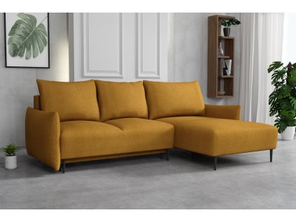 Sedací souprava Santino UNI Velo hořčicová