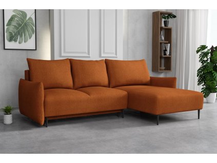 Sedací souprava Santino UNI Velo cihlová