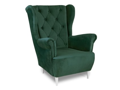 Relaxační křeslo ušák Selene K zelená