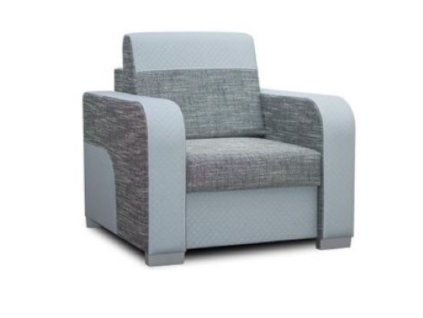 Křeslo Basil šedá