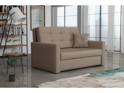 Rozkládací křeslo Vivian Lux II Soft světle hnědá