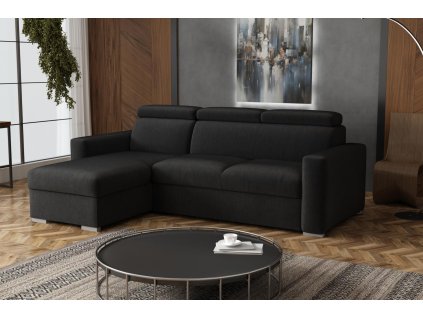 Sedací souprava Petrit levá Kronos černá