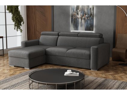 Sedací souprava Petrit levá Kronos šedá