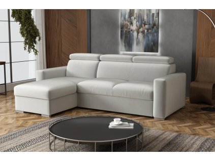 Sedací souprava Petrit levá Paros světle šedá