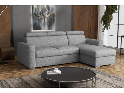 Sedací souprava Petrit pravá Aragon šedá