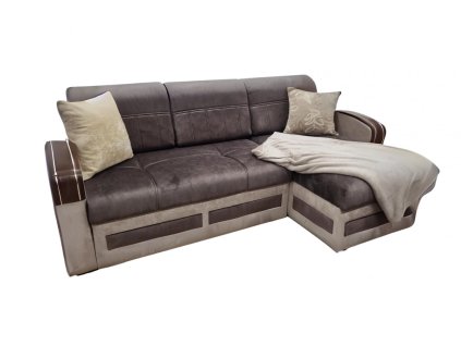 Sedací souprava Karin UNI hnědobéžová