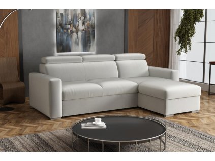 Sedací souprava Petrit pravá Paros světle šedá