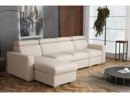 Sedací souprava Petrit I levá Aragon béžová